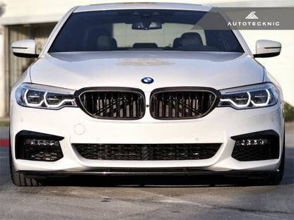AutoTecknic Dry Carbon Fiber Front Grille Covers - G30 5-Series