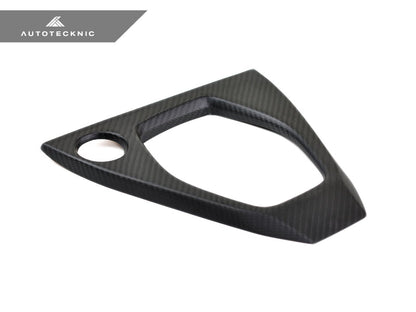 AutoTecknic Dry Carbon Shift Console Cover - Nissan R35 GTR 2017-Up