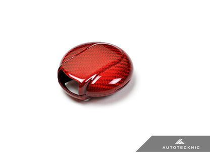 AutoTecknic Red Carbon Remote Key Case - MINI Cooper F54/ F55/ F56/ F57 | Countryman F60
