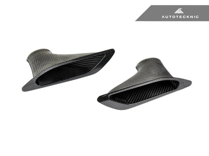 AutoTecknic Dry Carbon Competition Brake Air Ducts - BMW F80 M3 | F82/ F83 M4