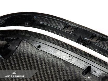 AutoTecknic Replacement Version II Dry Carbon Mirror Covers - G30 5-Series | G32 6-Series GT | G11 7-Series