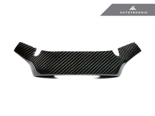 AutoTecknic Replacement Carbon Steering Wheel Top Cover - BMW F90 M5