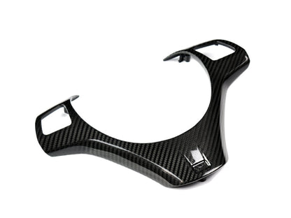 AutoTecknic Carbon Fiber Steering Wheel Trim - BMW E9X M3 | E82 1M Coupe