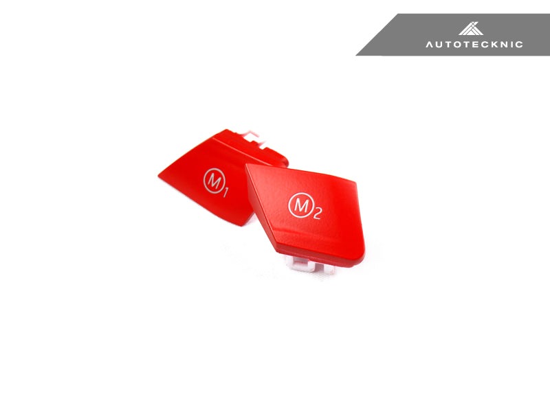 AutoTecknic Satin Red M1/ M2 Button Set - BMW F06/ F12/ F13 M6