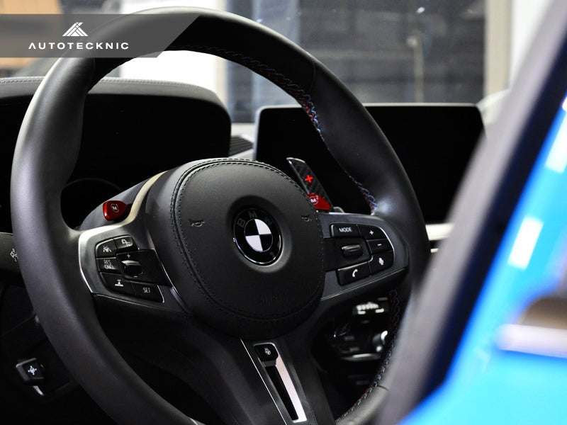 AutoTecknic Dry Carbon Battle Version Shift Paddles - BMW G20 3-Series