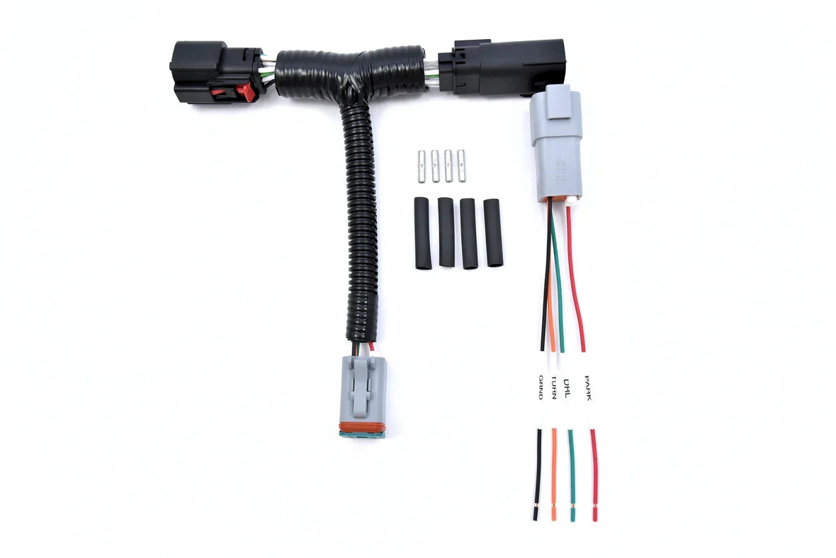 Chevrolet / GMC 1500-2500-3500 Dynamic Plug-N-Play Harness for LED Headlights  (2019-2023)