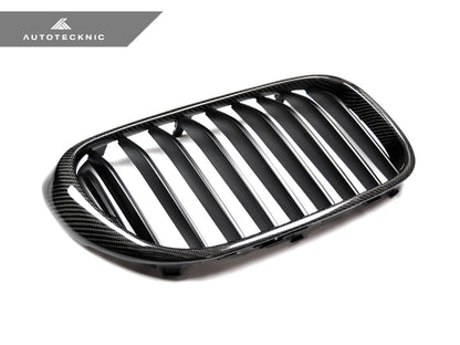 AutoTecknic Carbon Fiber Front Grille Set - BMW G11/ G12 7-Series Pre-LCI (16-19)