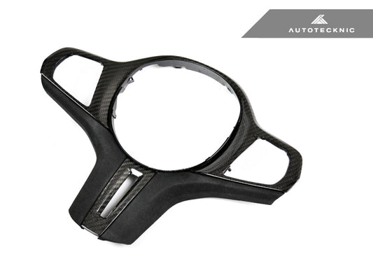 AutoTecknic Carbon Alcantara Steering Wheel Trim - BMW G20 3-Series