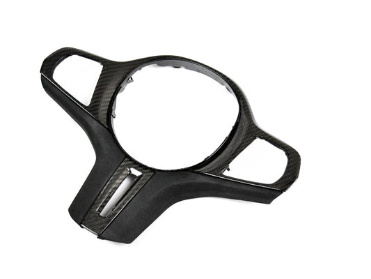 AutoTecknic Carbon Alcantara Steering Wheel Trim - BMW G8X M2 / M3 / M4