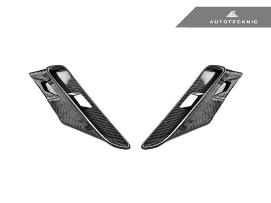 AutoTecknic Dry Carbon Fiber Fender Pocket Set - BMW F90 M5 | M5 Competition