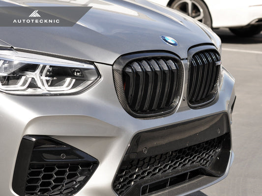 AutoTecknic Replacement Dry Carbon Grille Surround Set - BMW F97 X3M | F98 X4M