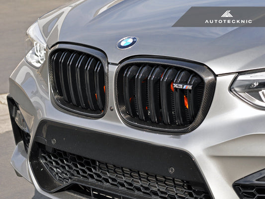 AutoTecknic Replacement Dry Carbon Grille Surround Set - BMW F97 X3M | F98 X4M