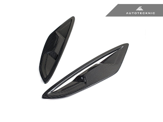 AutoTecknic Dry Carbon Fiber Fender Trim Set - G14/ G15/ G16 8-Series