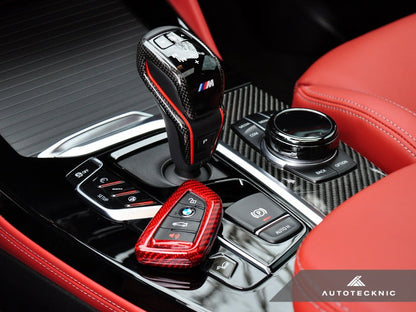 AutoTecknic Dry Carbon Remote Key Case - BMW G05 X5 | G06 X6 | G07 X7 Pre-LCI