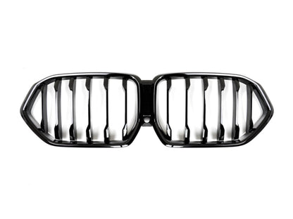 AutoTecknic Glazing Black Front Grille - BMW G06 X6 Pre-LCI