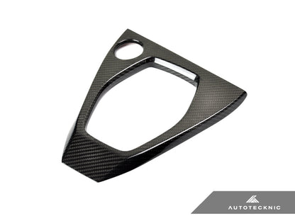 AutoTecknic Dry Carbon Shift Console Cover - Nissan R35 GTR 2017-Up