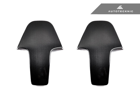 AutoTecknic Dry Carbon Seat Back Cover Set - BMW G01 X3 M40I | G02 X4 M40I