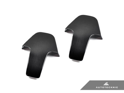 AutoTecknic Dry Carbon Seat Back Cover Set - F91/ F92/ F93 M8