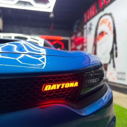 Daytona LED Badge: (Multicolor Flow)