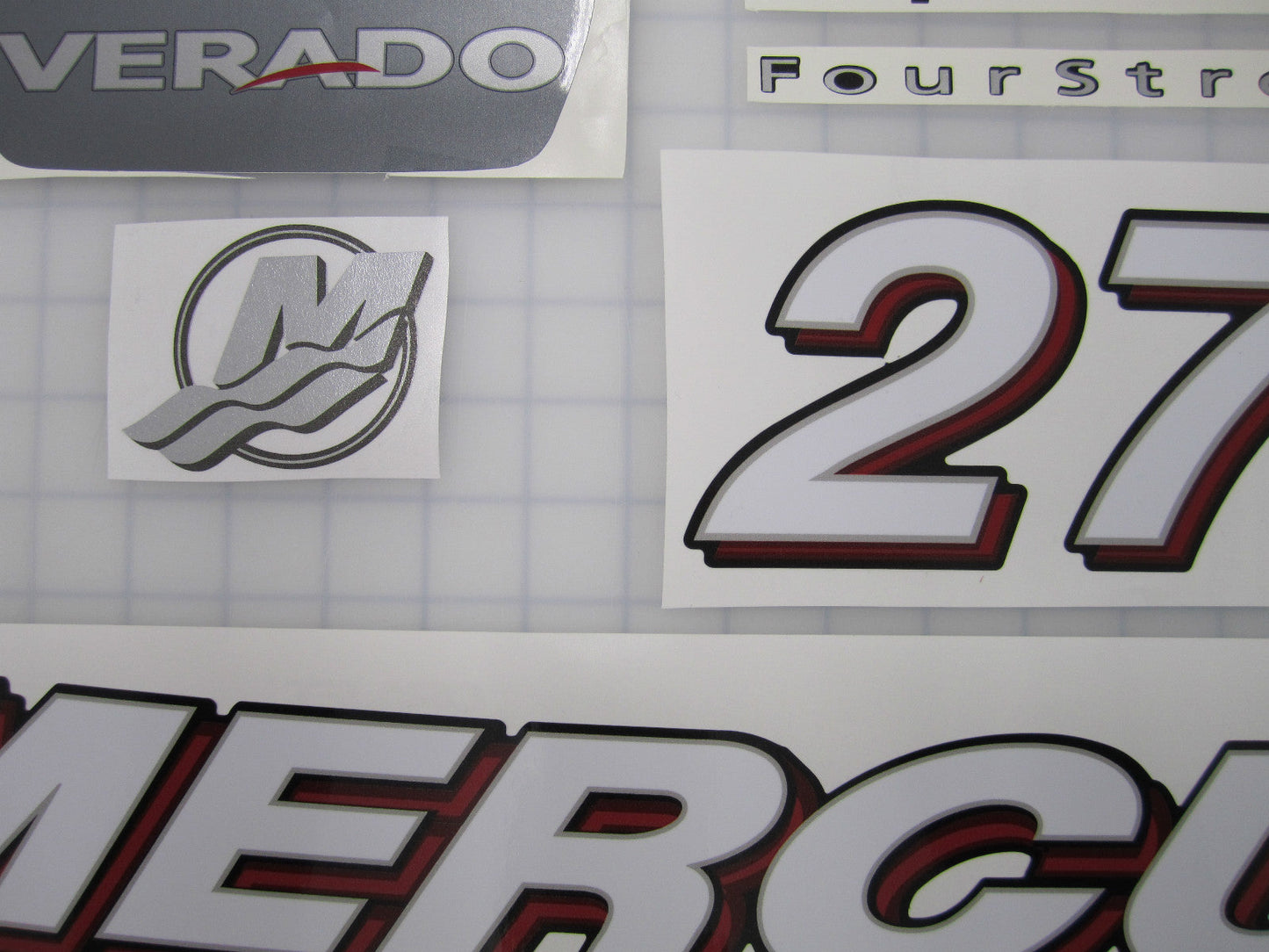 Replacement Decal Kit for Mercury Verado