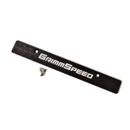 GrimmSpeed Front License Plate Delete - 2006-14 Subaru Impreza/WRX/STI, 2022+ Subaru BRZ, 2022+ ToyotaGR86 GRM094079