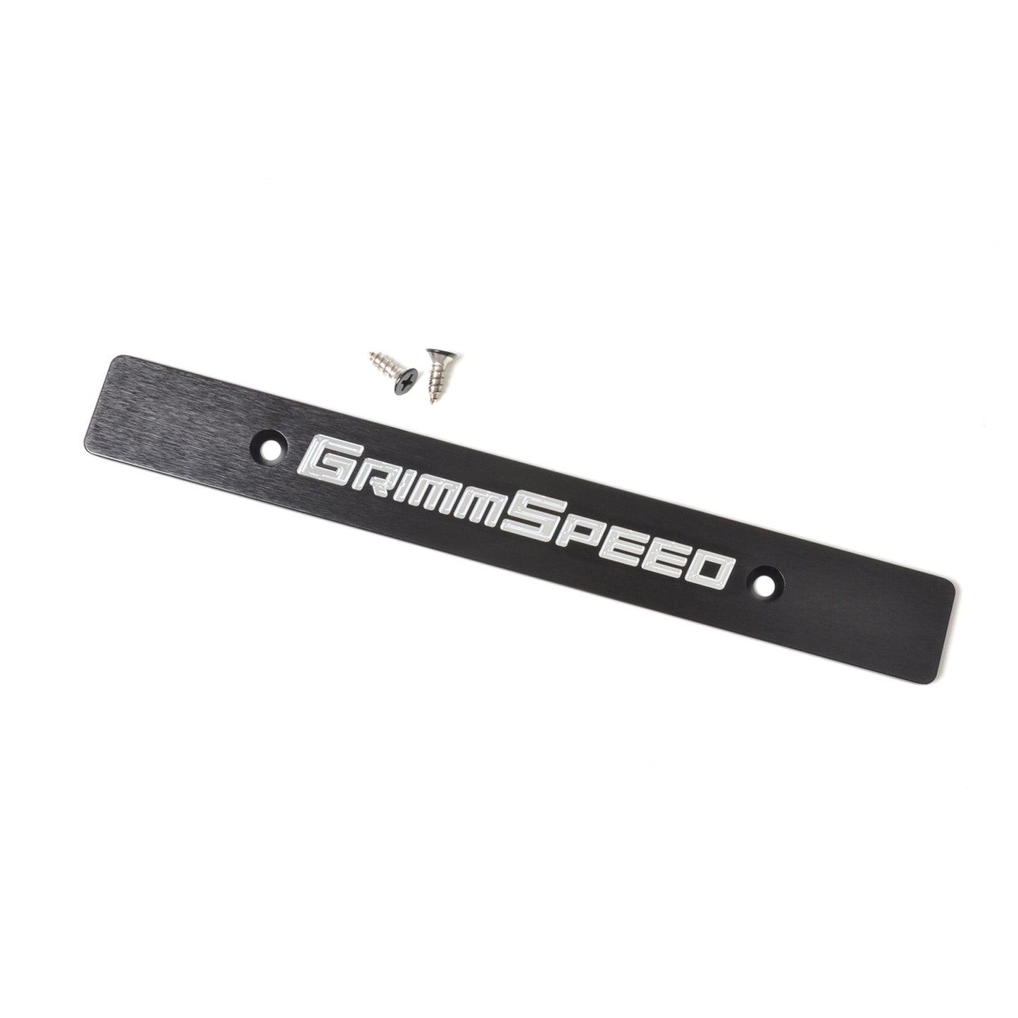 GrimmSpeed Front License Plate Delete - 1998-13 Subaru Forester GRM094080