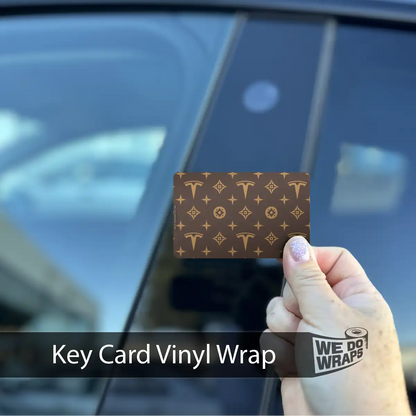Designer Tesla Edition Pattern | NFC Key Card Wrap