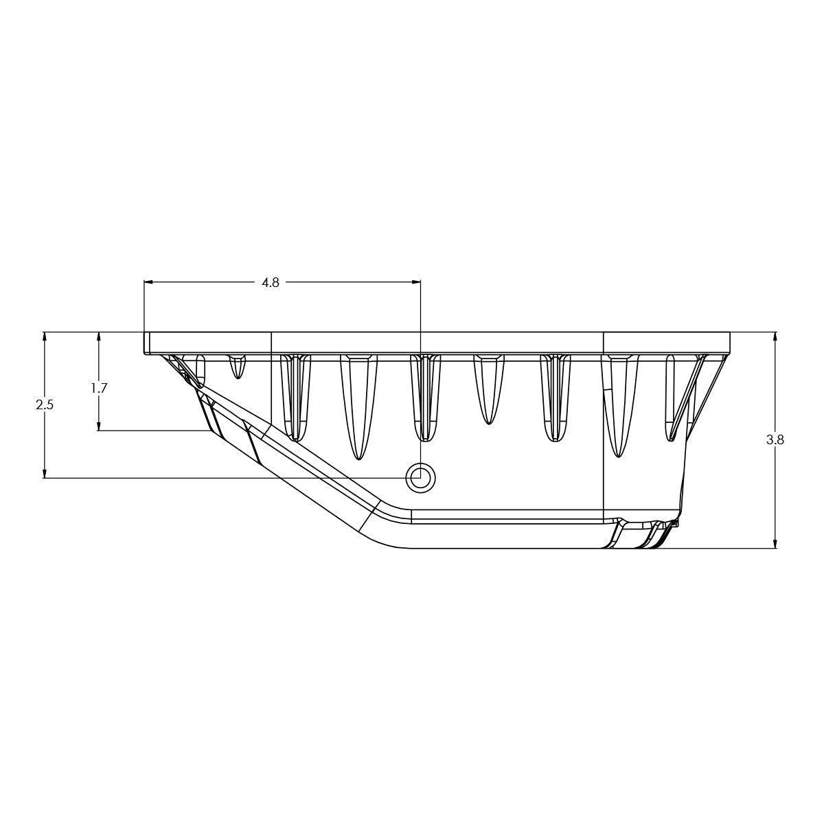 2018-2023 Jeep Wrangler/Gladiator JL/JT 3.6L Engine Oil Pan -  PPE, Pacific Performance Engineering