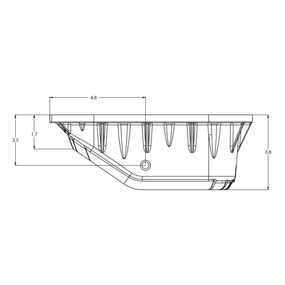 2018-2023 Jeep Wrangler/Gladiator JL/JT 3.6L Engine Oil Pan -  PPE, Pacific Performance Engineering