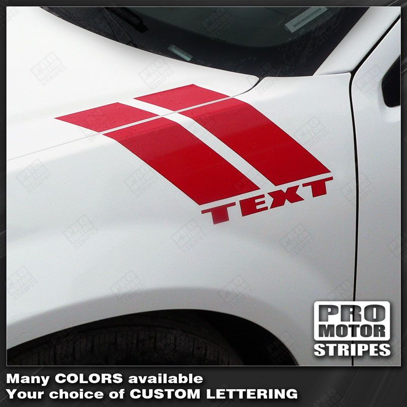 Dodge Avenger 2008-2014 Fender Hash Side Stripes