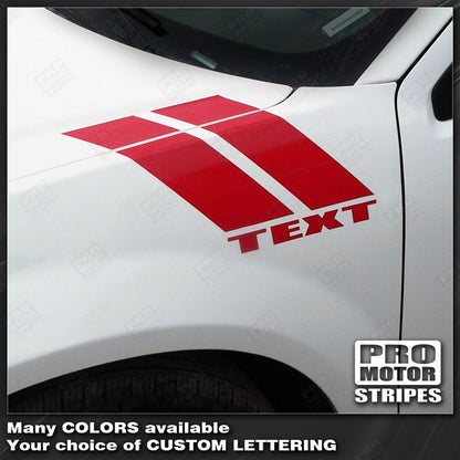 Dodge Avenger 2008-2014 Fender Hash Side Stripes