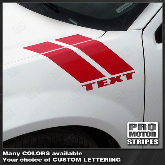 Dodge Avenger 2008-2014 Fender Hash Side Stripes