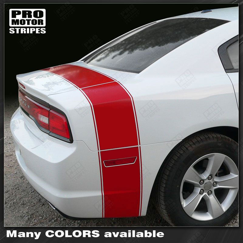 Dodge Charger 2011-2014 Bumblebee Trunk Rear Stripes