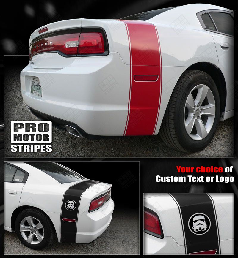 Dodge Charger 2011-2014 Bumblebee Trunk Rear Stripes