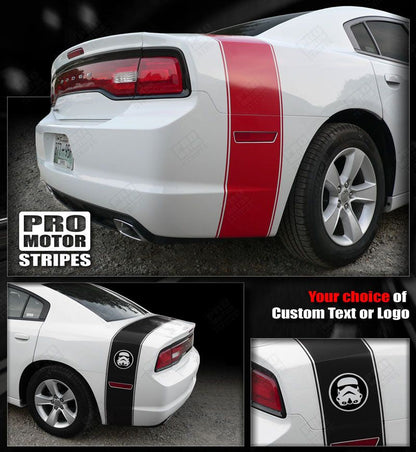 Dodge Charger 2011-2014 Bumblebee Trunk Rear Stripes