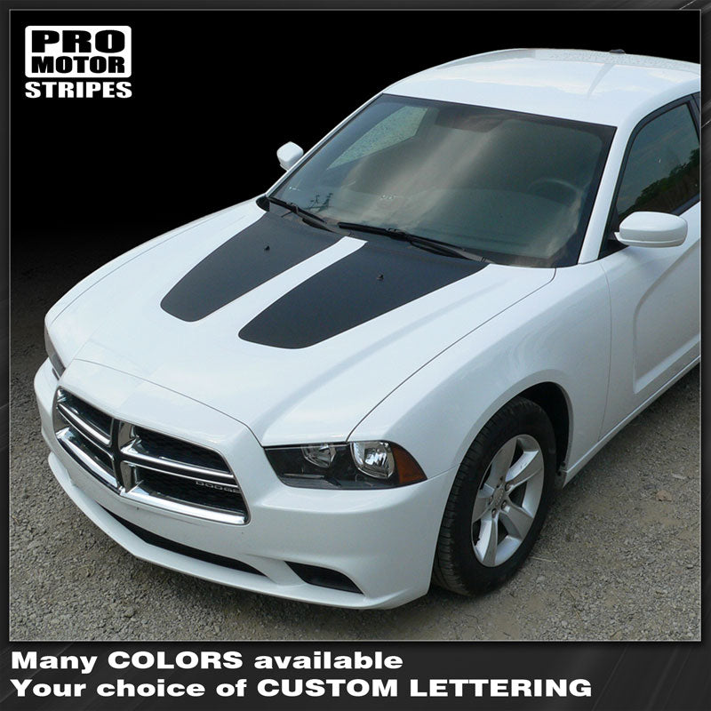 Dodge Charger 2011-2014 Hood Accent or Blackout Decals Stripes