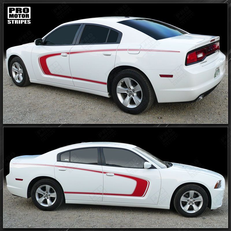 Dodge Charger 2011-2023 Side Scallop Accent C-Stripes
