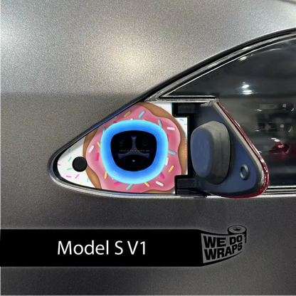 Donut Tesla Charge Port Wrap | Model S