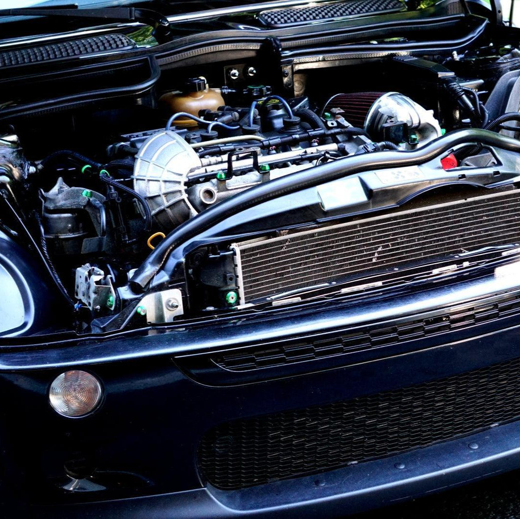 ZSPEC Stage-3 Dress Up Bolts® Fastener Kit for '01-06 R53 Mini Cooper & S, Stainless & Billet