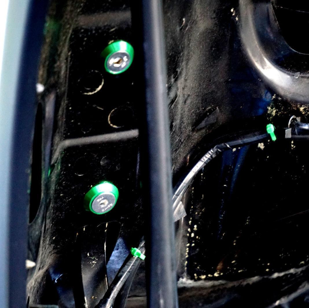 ZSPEC Stage-3 Dress Up Bolts® Fastener Kit for '01-06 R53 Mini Cooper & S, Stainless & Billet