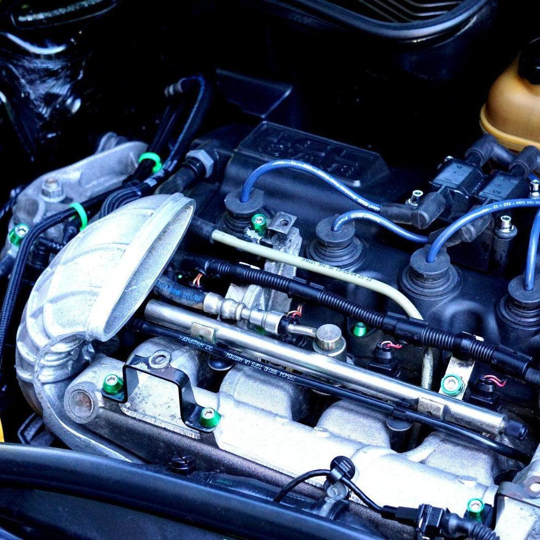 ZSPEC Stage-3 Dress Up Bolts® Fastener Kit for '01-06 R53 Mini Cooper & S, Stainless & Billet