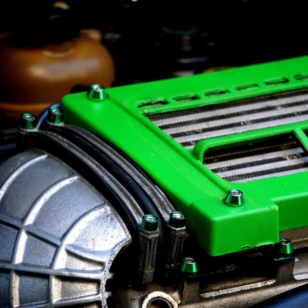 ZSPEC Stage-3 Dress Up Bolts® Fastener Kit for '01-06 R53 Mini Cooper & S, Stainless & Billet