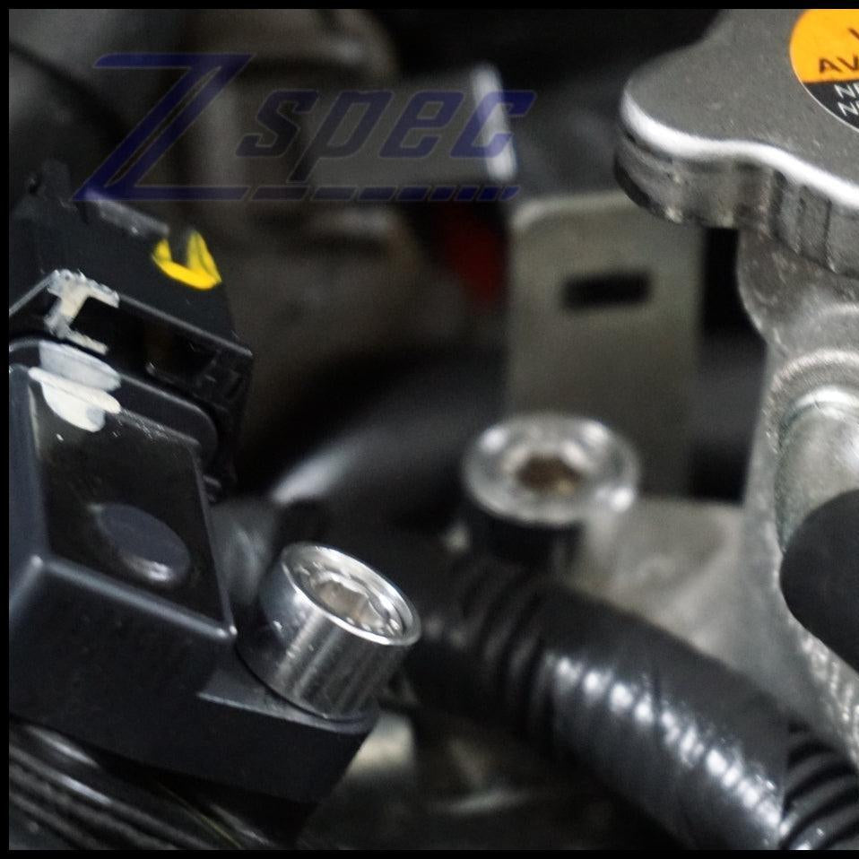 ZSPEC Stage-3 Dress Up Bolts® Fastener Kit for '11-17 Nissan Juke, Stainless & Billet