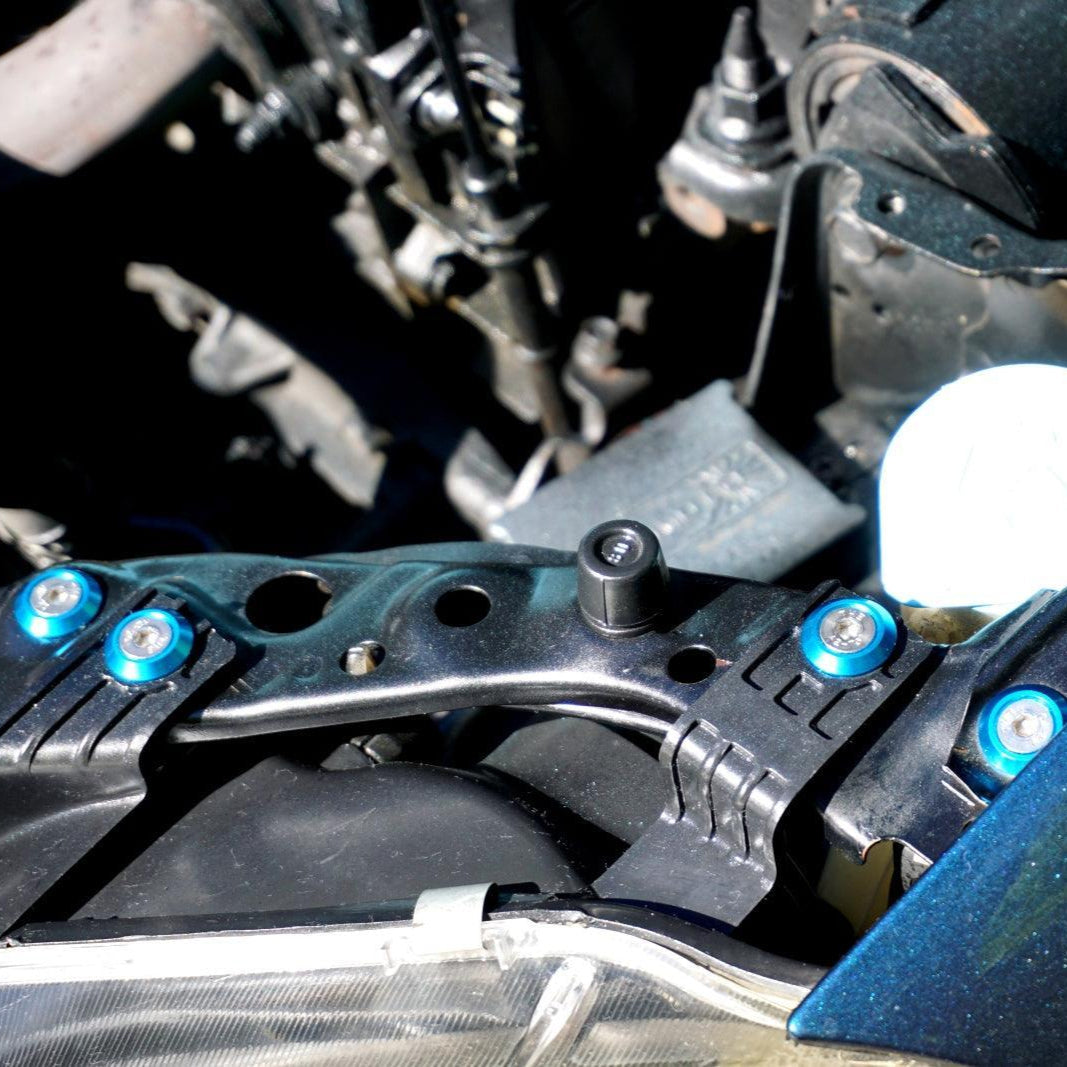 ZSPEC Stage-3 Dress Up Bolts® Fastener Kit for '97-99 Honda Civic/Del Sol 1.6L D-Series, Stainless & Billet