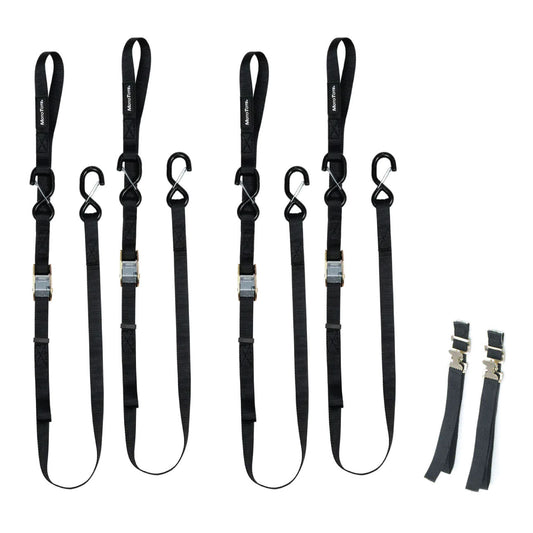 Dual E-Bike Tie Down Bundle