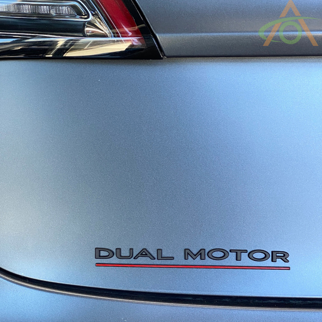 Dual Motor Emblem