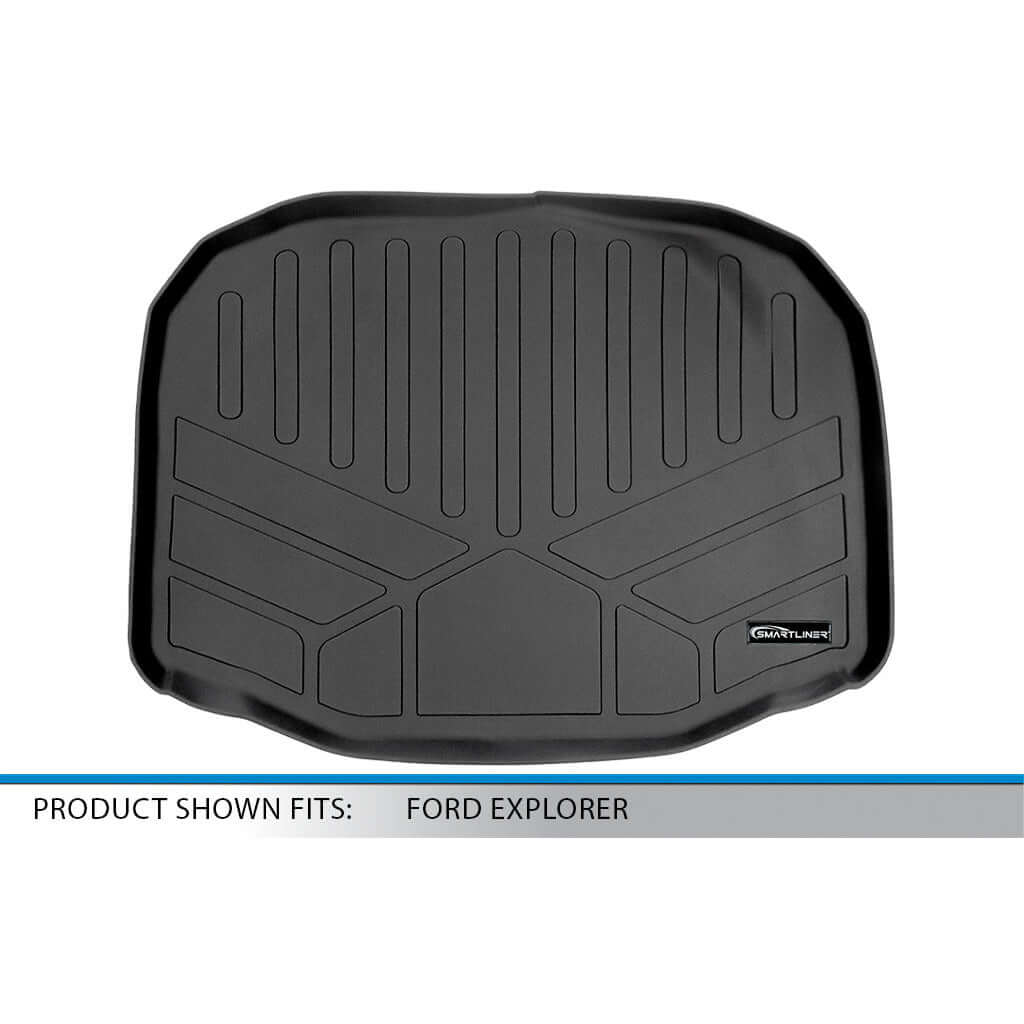SMARTLINER Floor Liners for 2017-2019 Ford Explorer (without 2nd Row Center Console)