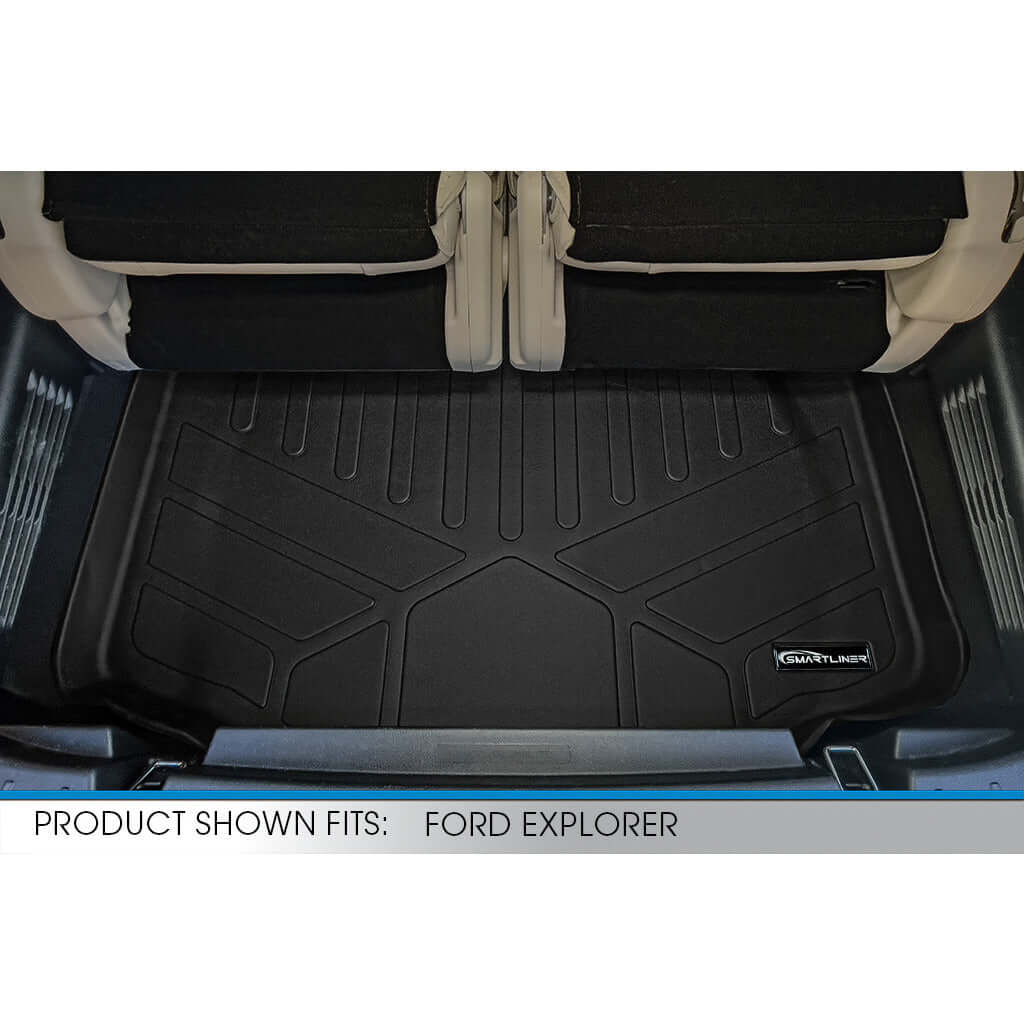 SMARTLINER Floor Liners for 2015-2016 Ford Explorer (with 2nd Row Center Console)