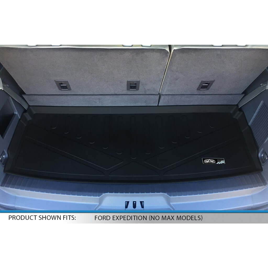 Smart Trim™ Floor Liners For 2018-2024 Ford Expedition/Lincoln Navigator 2nd Row Bucket Seats (no Max or L)