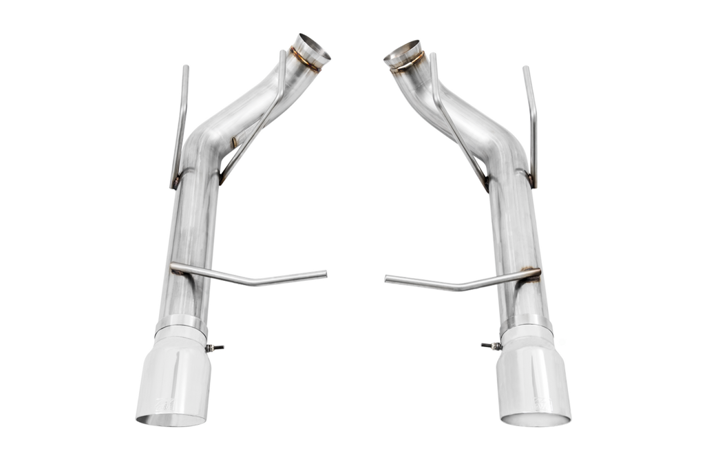 AWE Tuning Track Edition Axle-back Exhaust for the S197 Ford Mustang GT - Chrome Silver Tips 3020-32040